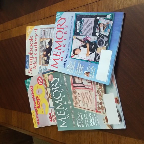 Memory Makers Other - Vintage Memory Makers Scrapbooking Magazines Set